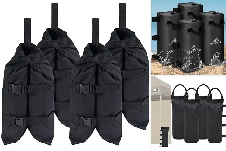 Detailed view of Best 4 Pack Canopy Weight Bags