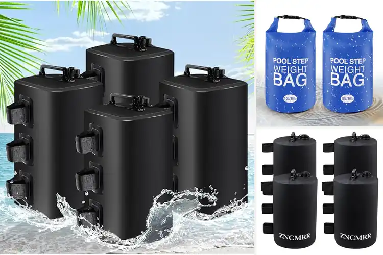 Detailed view of Best 500D PVC Water Weight Bags