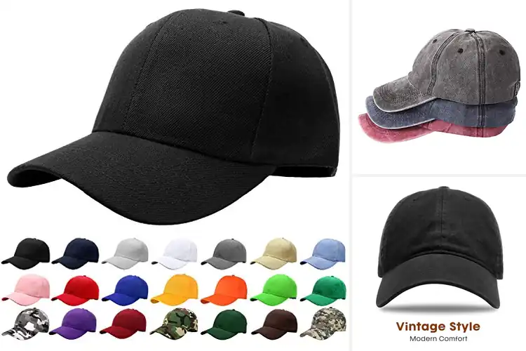 Detailed view of Best Adjustable Baseball Caps