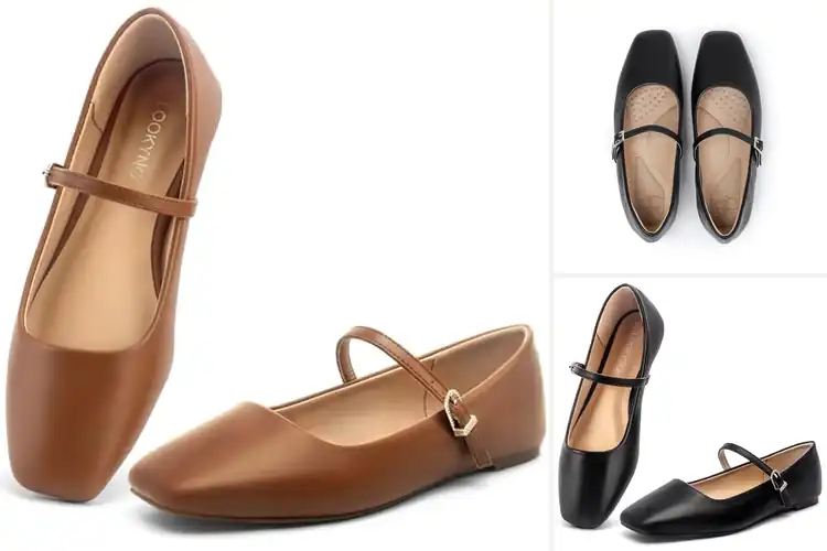 Detailed view of Best Adjustable Mary Jane Straps Shoes