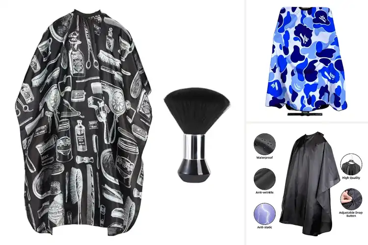 Detailed view of Best Barber Capes