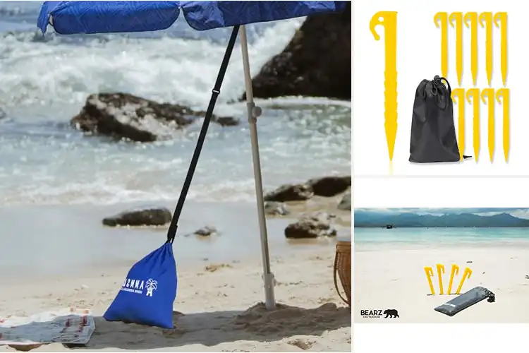 Detailed view of Best Beach Tent Stabilizers