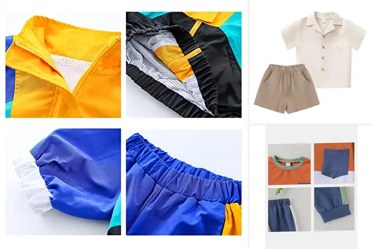 Detailed view of Best Boys Color Blocking Outfits: 10 Trendy & Comfy Picks