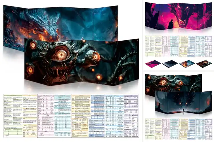 Detailed view of Best Campaign Themes Dm Screen