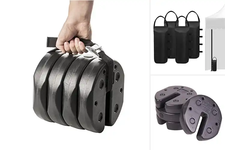 Detailed view of Best Camping Canopy Weights