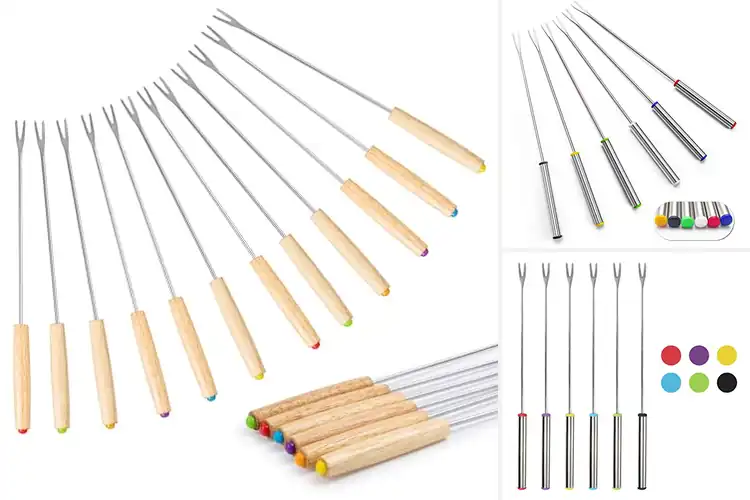 Detailed view of Best Camping Fondue Forks