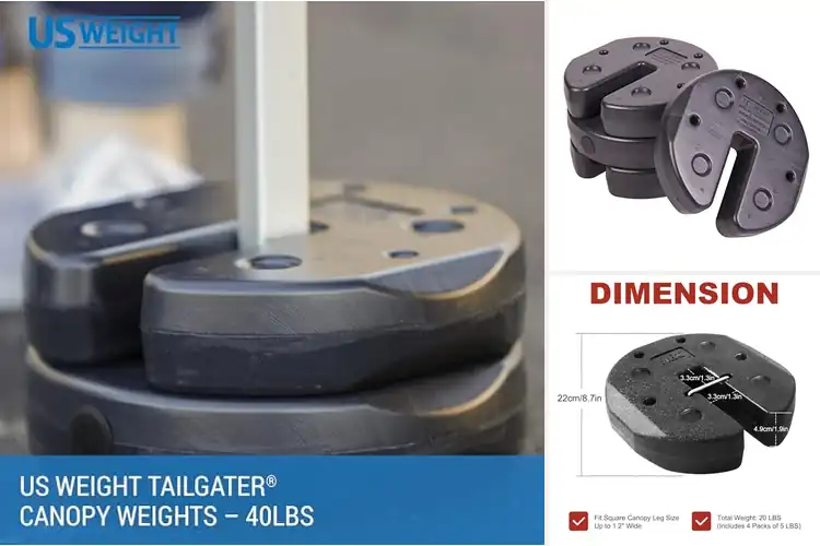 Detailed view of Best Camping Weights for Stable & Easy Shelter Setup