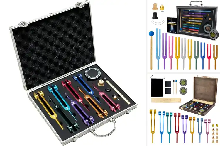 Detailed view of Best Chakra Tuning Forks