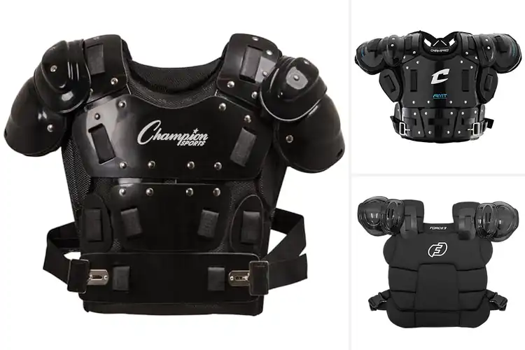 Detailed view of Best Chest Protector Umpire Shirts for Confident Comfort