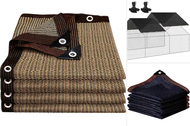 Detailed view of Best Chicken Coop Shade Nets