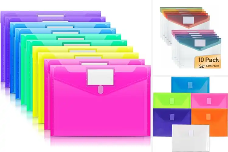Detailed view of Best Colorful Transparent Envelopes