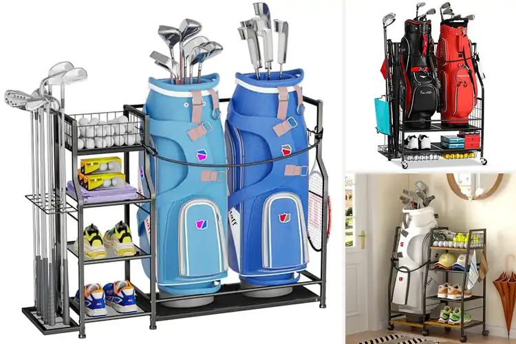 Detailed view of Best Compact Golf Storage Solutions