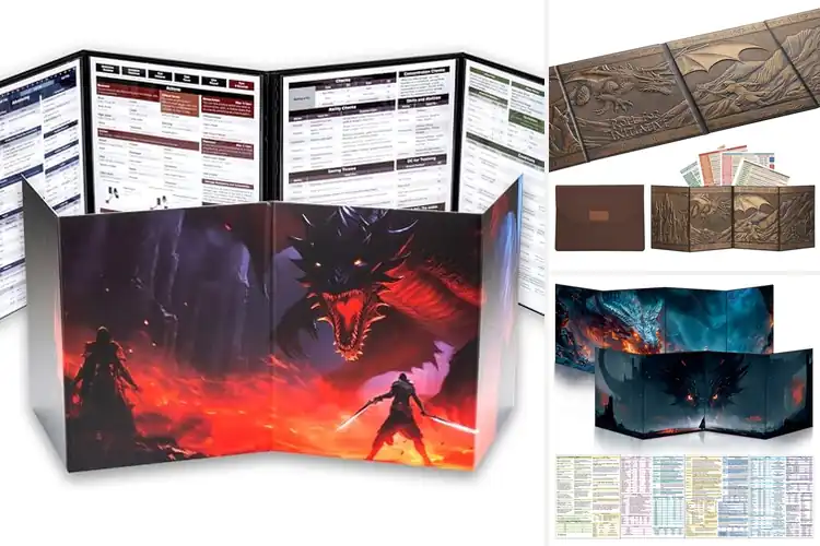 Detailed view of Best D&D 5E DM Screens: Top 10 Picks for Smooth Game Mastery