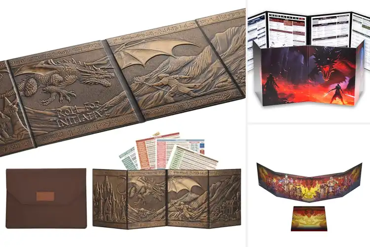 Detailed view of Best Dm Screens For 5E: Elevate Your D&D Game Nights