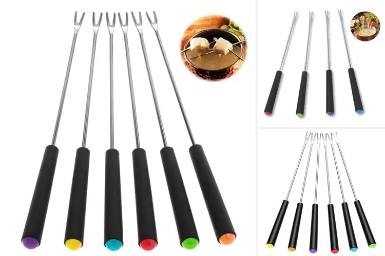 Detailed view of Best Durable Fondue Skewers For Outdoor Picnics
