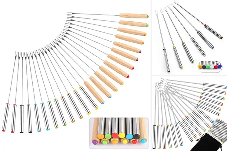 Detailed view of Best Easy Clean Fondue Forks