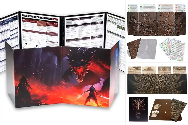 Detailed view of Best Expanded DnD Screen Layouts