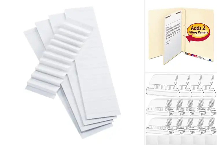Detailed view of Best File Folder Inserts: Organize Your Space Fast