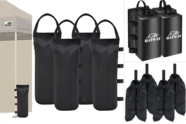 Detailed view of Best Foldable Canopy Weight Bags