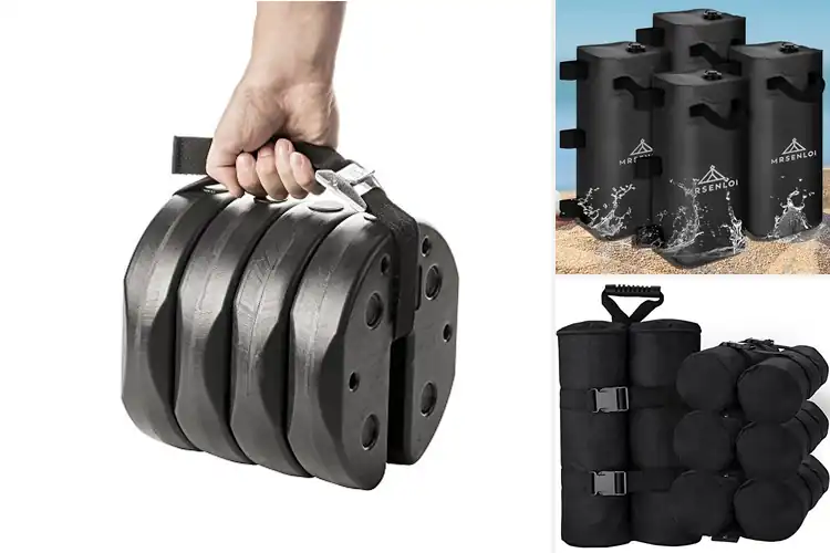 Detailed view of Best Gazebo Weights: Secure Your Shelter
