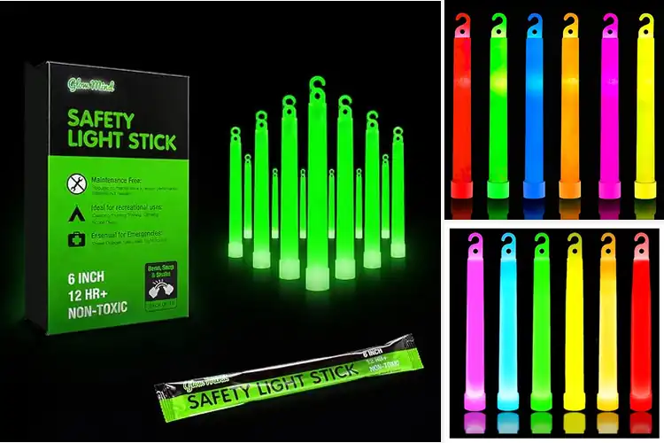 Detailed view of Best Glow Sticks Pack Of 12