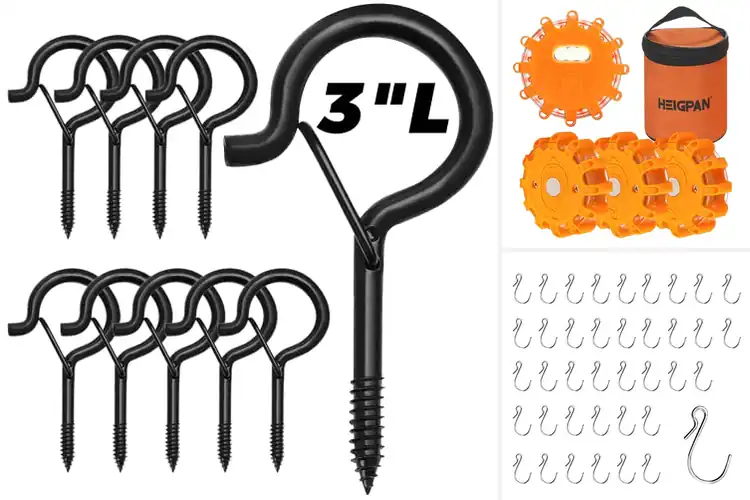 Detailed view of Best Hanging Glow Hooks: Secure, Tangle-Free, Soft Glow