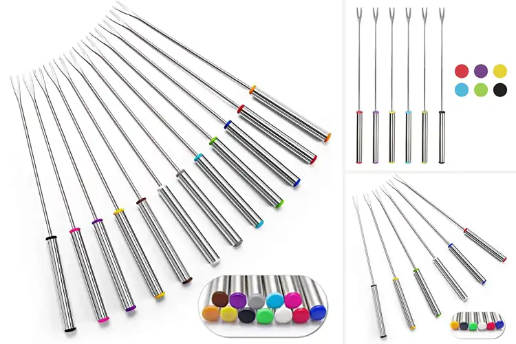 Detailed view of Best Heat Insulating Fondue Forks: Top 10 Picks for Safe Fun