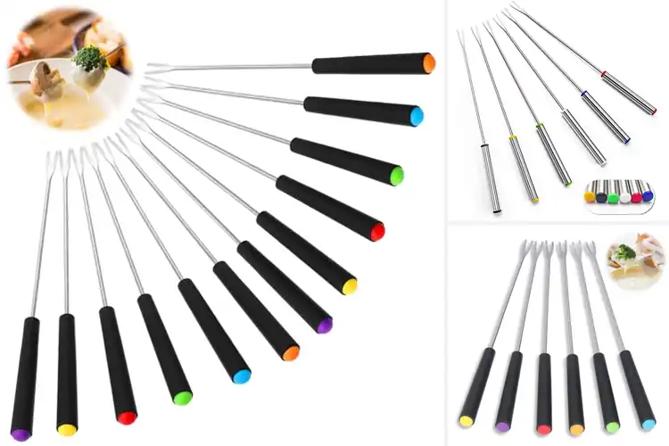 Detailed view of Best Heat Resistant Fondue Forks For Safe Handling