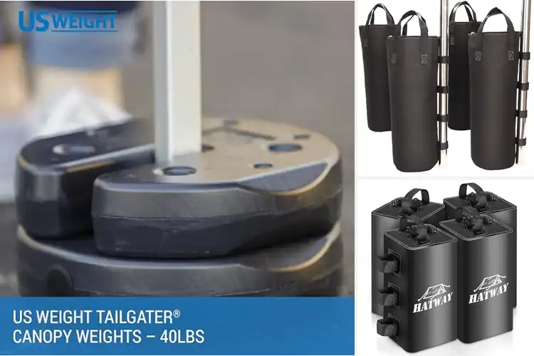 Detailed view of Best Heavy Duty Canopy Leg Weights: Secure Your Shade
