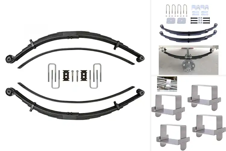Detailed view of Best Leaf Spring Components