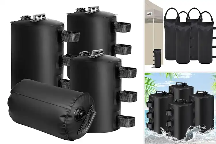 Detailed view of Best Leakproof Canopy Weights: Stay Secure & Dry