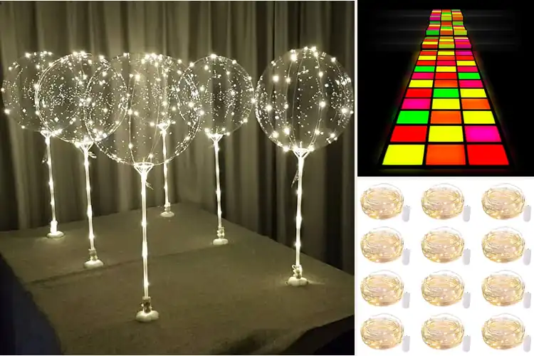Detailed view of Best Light-Up Party Decorations