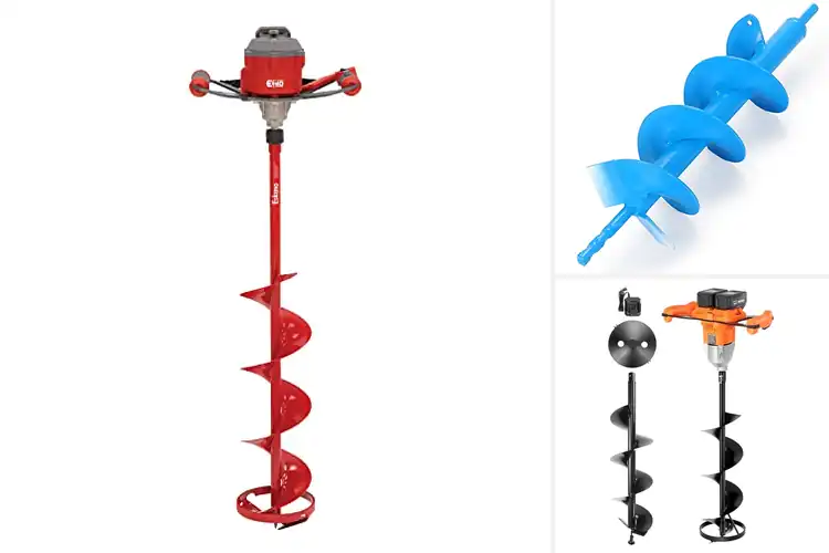 Detailed view of Best Lightweight Ice Augers