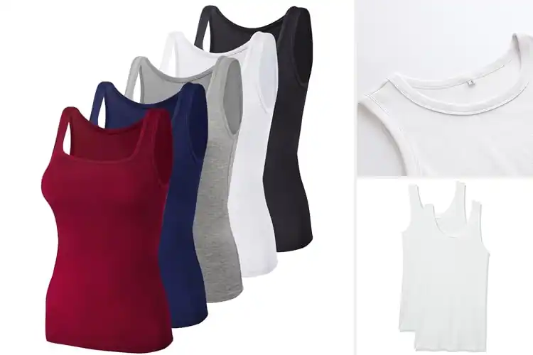Detailed view of Best Lightweight Tanks for Effortless Everyday Style