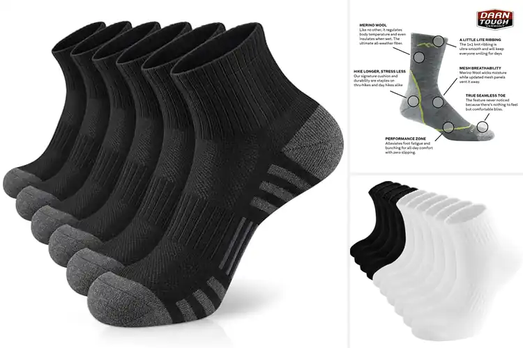 Detailed view of Best Micro Crew Socks: Top 10 for Comfort & Style