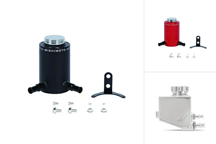 Detailed view of Best Mishimoto Power Steering Reservoir