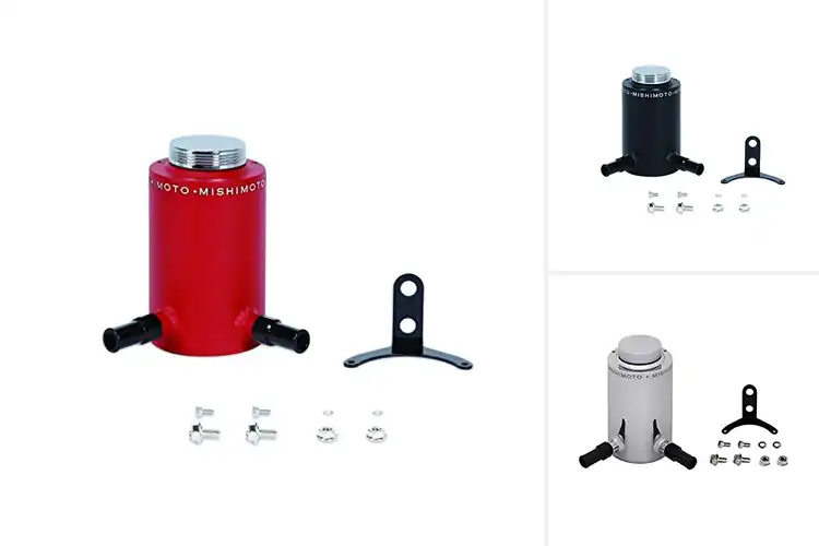Detailed view of Best Mishimoto Power Steering Reservoirs