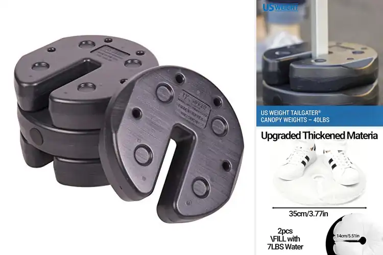 Detailed view of Best Outdoor Stability Weights