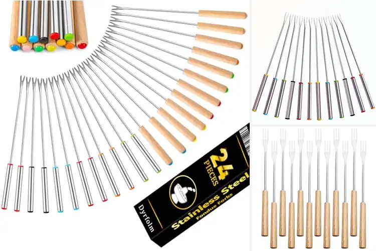 Detailed view of Best Picnic Fondue Utensils