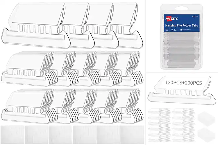 Detailed view of Best Plastic Folder Tabs: Organize Like a Pro