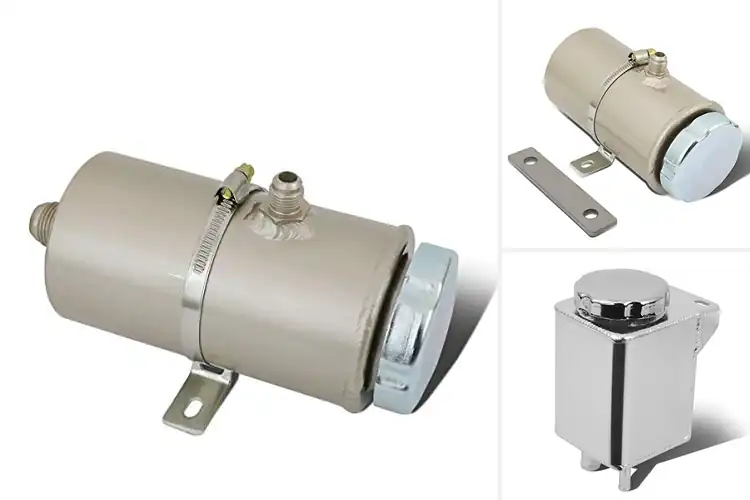 Detailed view of Best Polished Aluminum Power Steering Reservoir