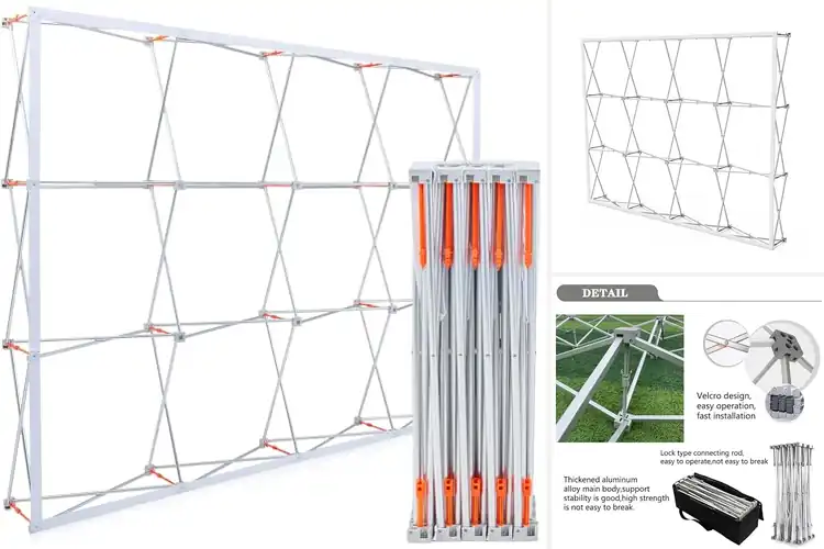 Detailed view of Best Pop-Up Trade Show Displays