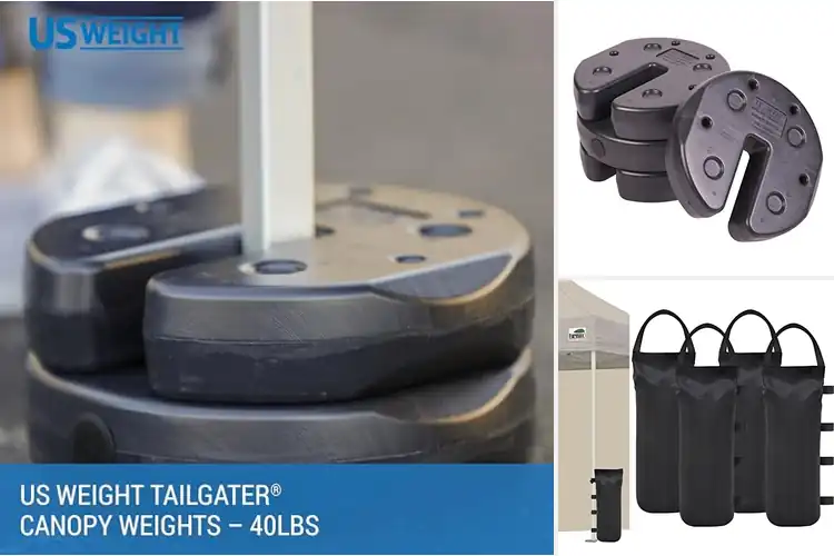 Detailed view of Best Portable 4 Pack Canopy Weights