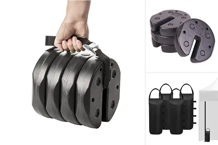 Detailed view of Best Portable Canopy Weights