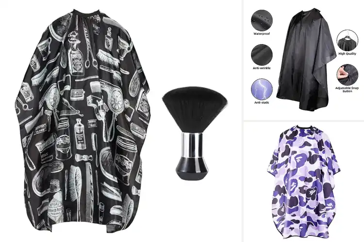 Detailed view of Best Professional Barber Capes