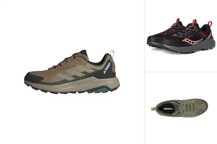 Detailed view of Best Recycled Hiking Shoes