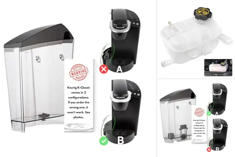 Detailed view of Best Replacement Reservoir Tanks
