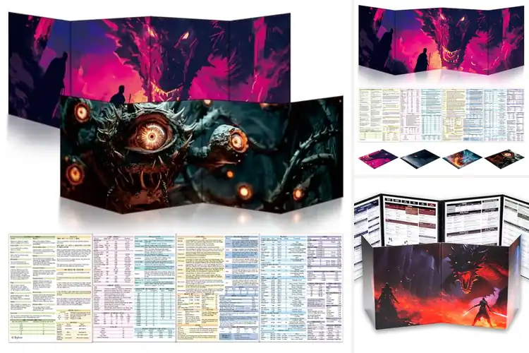 Detailed view of Best Reusable DM Screens