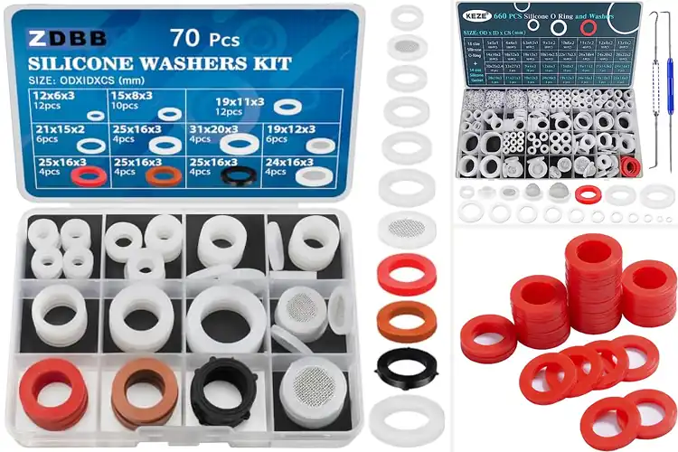 Detailed view of Best Silicone Faucet Washers: Stop Leaks & Save Money Today