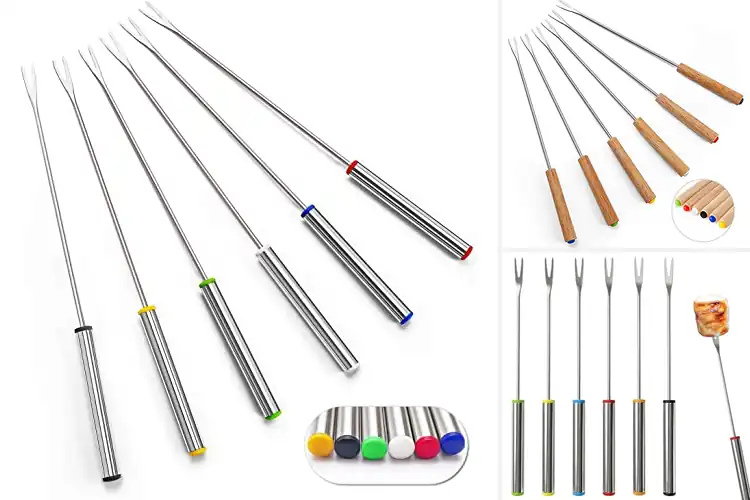 Detailed view of Best Six Pack Fondue Forks